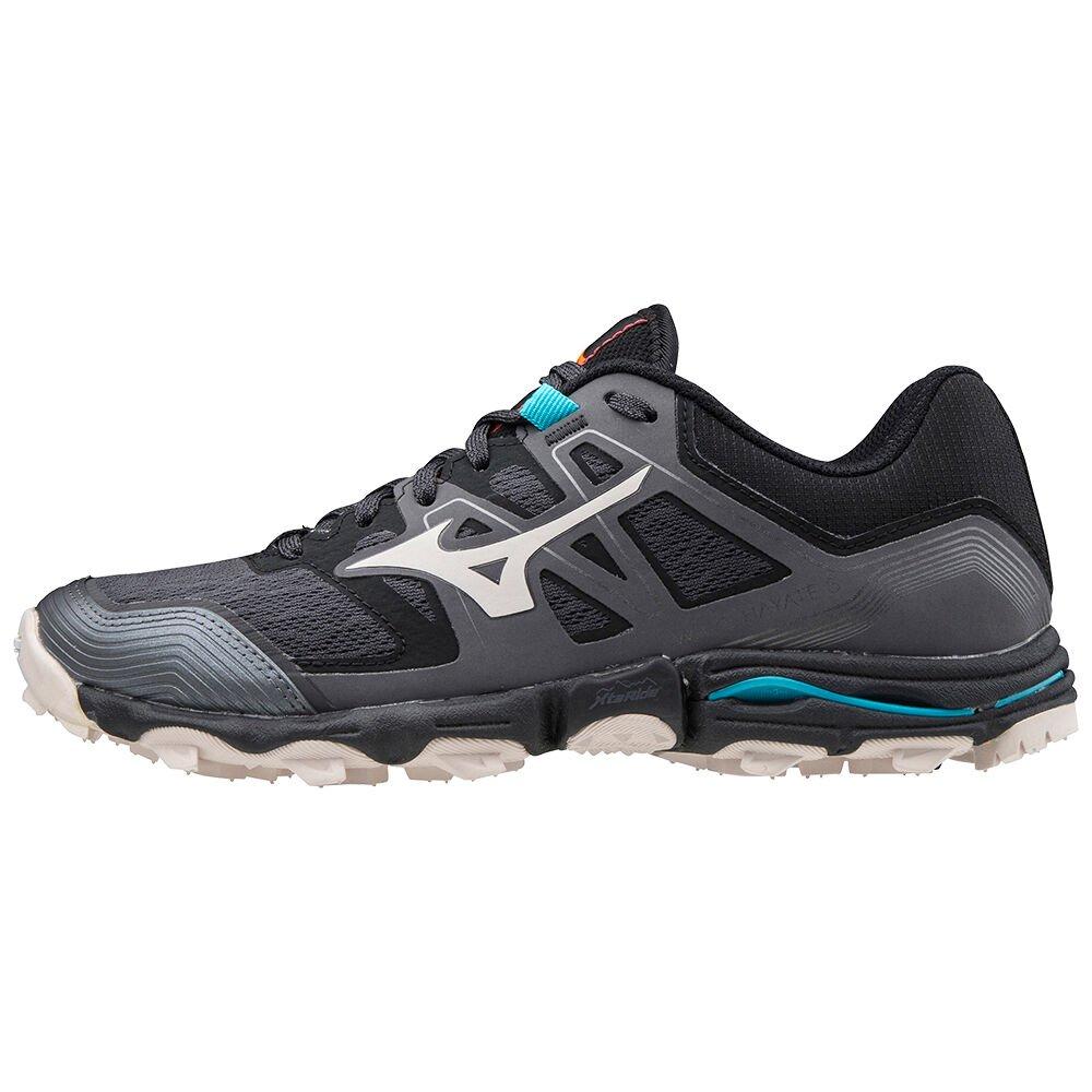 Mizuno Men's Trail Running Shoes Grey/Blue Wave Hayate 6 Shoes - J1GK207254